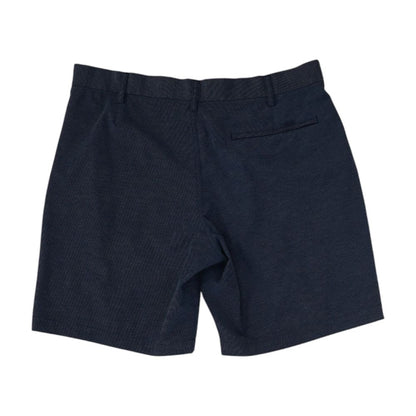 Blue Striped Chino Shorts