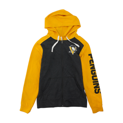 Gray Pittsburgh Penguins Color Block Active Jacket
