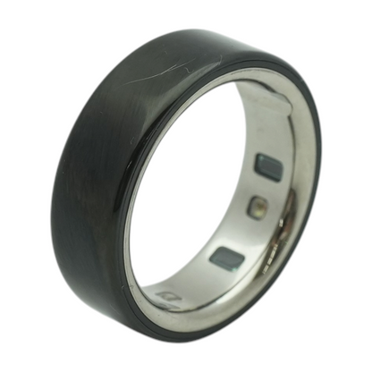 4th Gen Metallic Black Smart Ring
