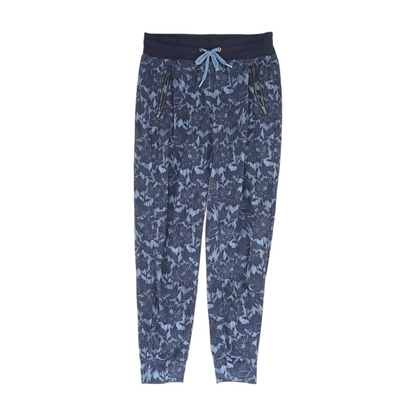 Navy Floral Pants