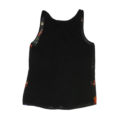 Black Floral Blouse