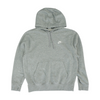 Gray Solid Hoodie Pullover