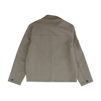Brown Solid Jacket