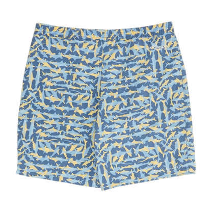 Blue Graphic Swim Bottom