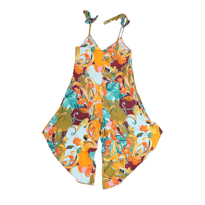 Multi Plus Floral Jumpsuit