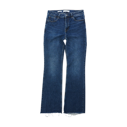 Blue Bootcut Jeans