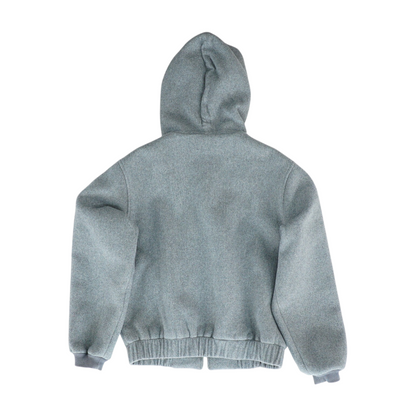Gray Solid Jacket
