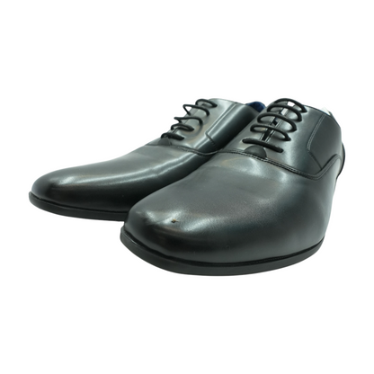 Black Lace-Up Dress Shoes