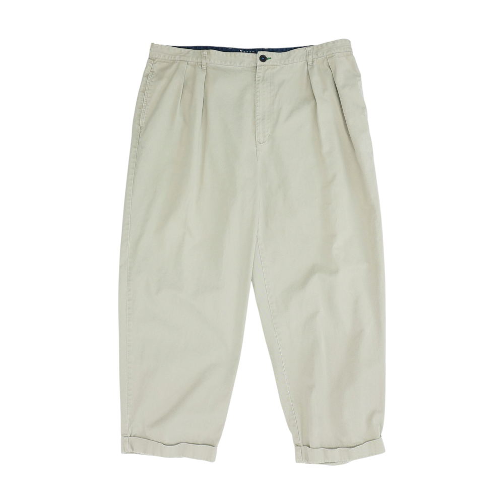 Beige Regular Pants