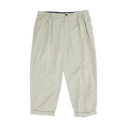 Beige Regular Pants