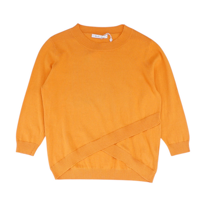 Orange Pullover Sweater