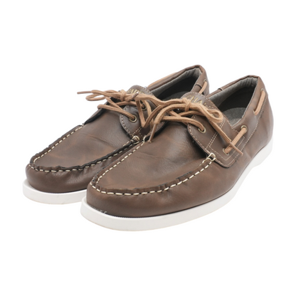 Brown Lace-Up Dress Shoes