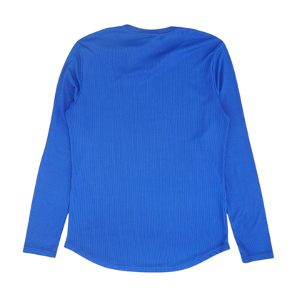 Blue Solid Active T-Shirt