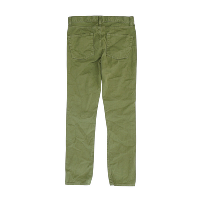 Green 5-Pocket Pants