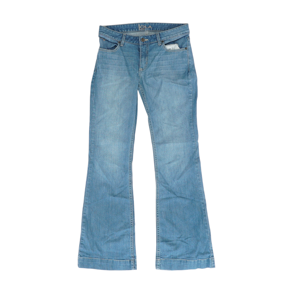 Blue Wide Leg Jeans