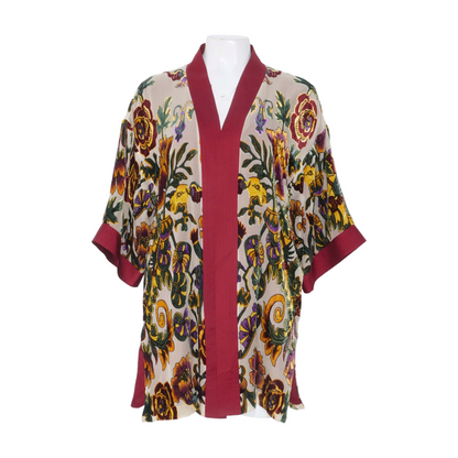 Beige Floral Robe