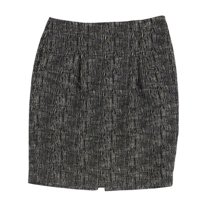 Black Misc Midi Skirt