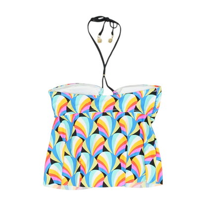Multi Abstract Swim Top