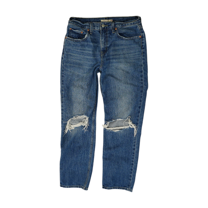 Blue Straight Jeans