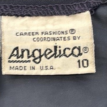 Vintage Navy Mini Skirt