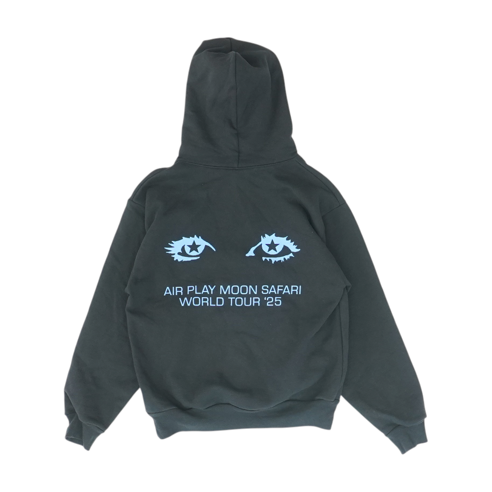Black Solid Hoodie Pullover