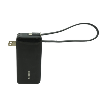 10K Built-In Retractable Cable Power Bank