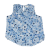 Cristina B Blue Floral Blouse – Image 1