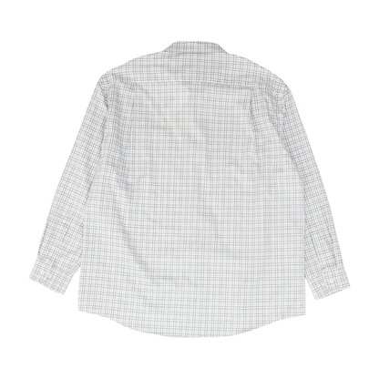 Blue Check Long Sleeve Button Down