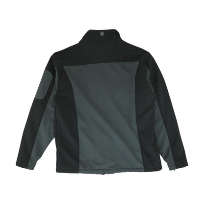 Gray Color Block Jacket