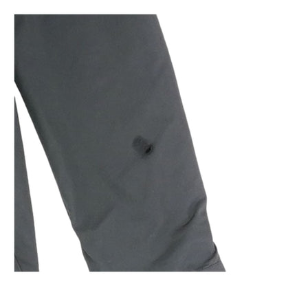 Black Solid Rain Jacket