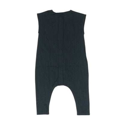 Black Sleeveless One-Piece