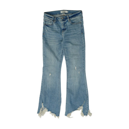Blue Bootcut Jeans