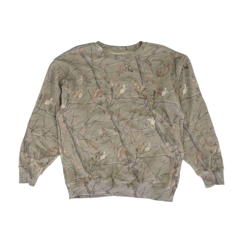 Olive Camo Sweatshirt Pullover