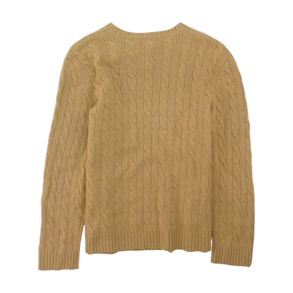 Khaki Pullover Sweater