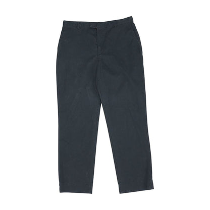 Black Khaki Regular Pants