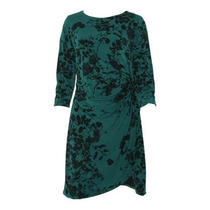Green Floral Midi Dress