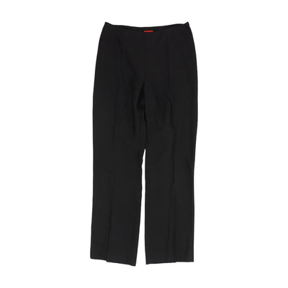 Black Solid Pants