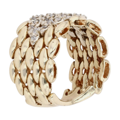 1/2 ctw 14K Yellow Gold Diamond Fashion Ring
