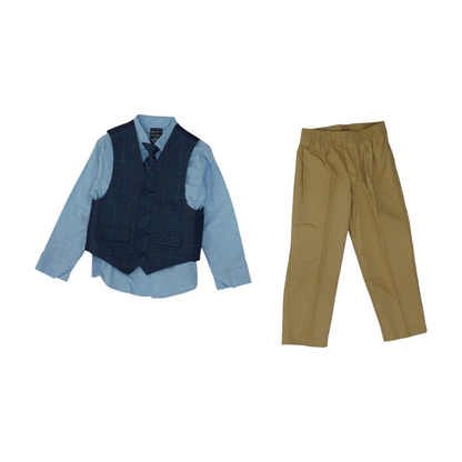 Blue Long Sleeve Set
