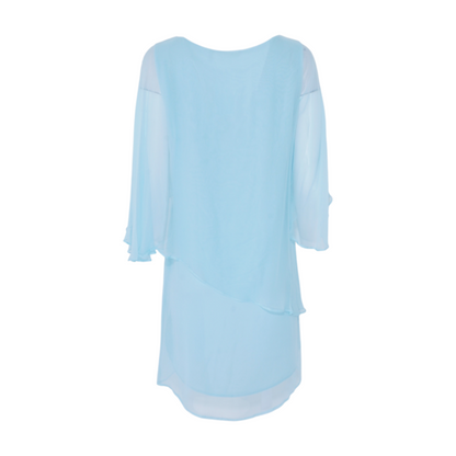 Blue Petite Midi Dress