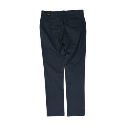Gray Solid Chino Pants