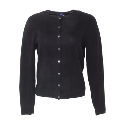 Black Cardigan Sweater