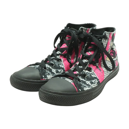 Muscle Up Pink Black High Top Athletic Shoes