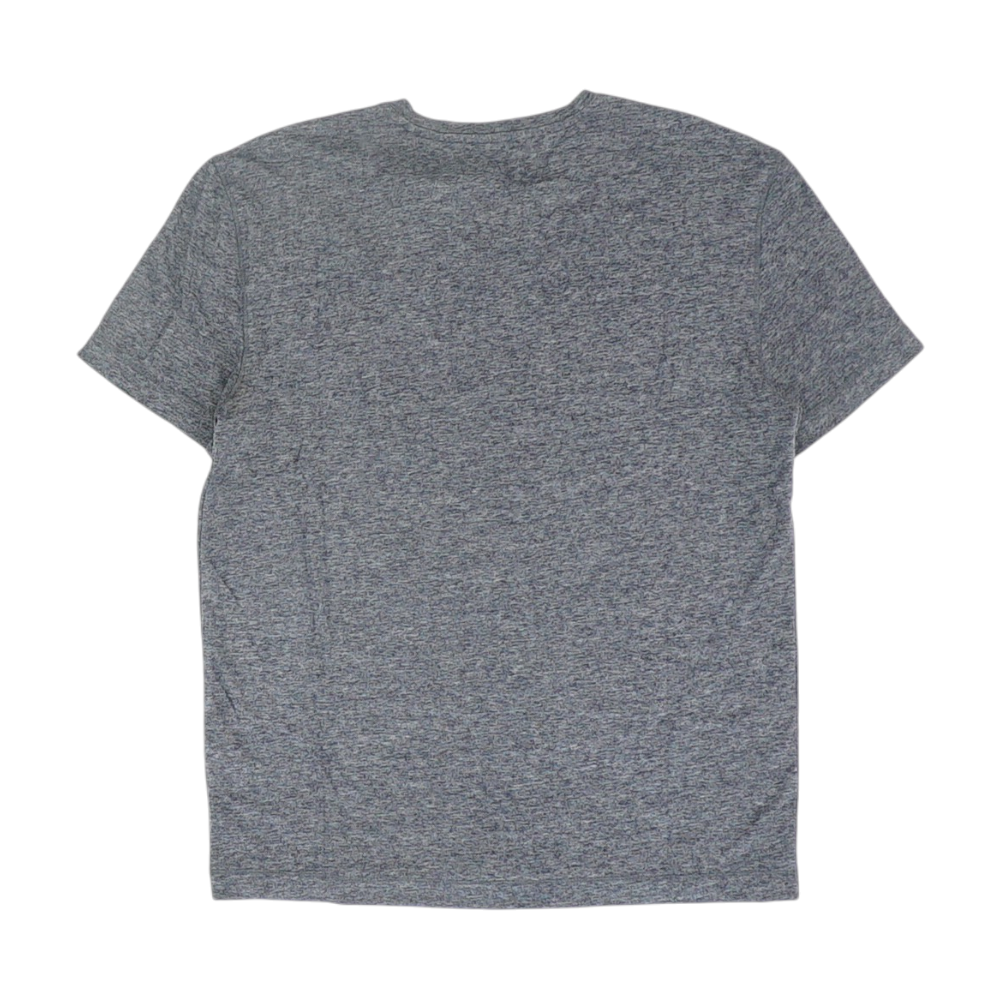 Blue Solid T-Shirt