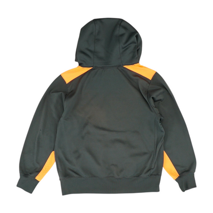 Charcoal Color Block Hoodie Pullover