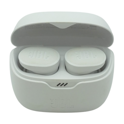 White Tune Buds Wireless Earbuds