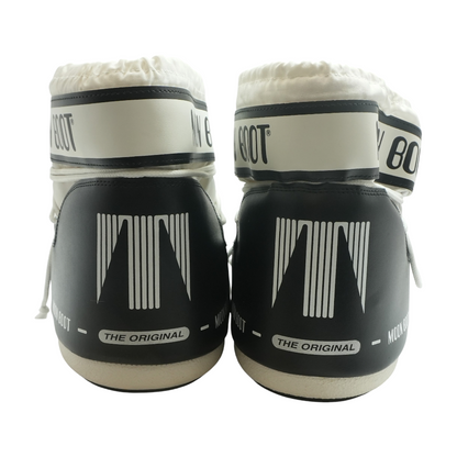 Icon Low White Nylon Boots