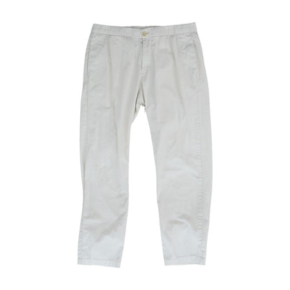 Tan Solid Chino Pants