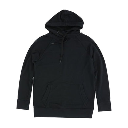 Black Solid Hoodie
