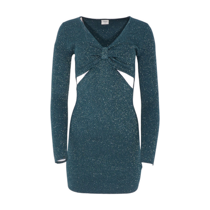 Teal Mini Dress